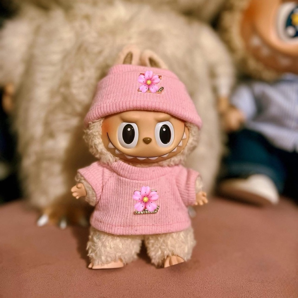 Pink Labubu Luxury Clothes